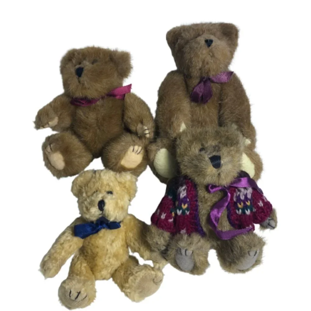 Bundle 4 Boyds Bears One with Sweater #4657